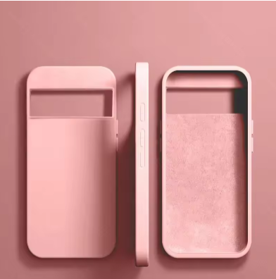 Luxury New Liquid Silicone Cases For Google Pixel 9 6 8 7 Pro 7A 6A XL Bumper Shockproof Case Soft Back Cover Phone Accessories