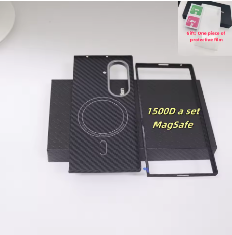 For Samsung Galaxy Z Fold 7 Magnetic Case Compatible MagSafe Real Aramid Carbon Fiber Lightweight Ultra Thin Minimalist Armor