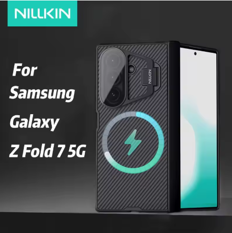 Samsung Galaxy Z Fold 7 5G CamShield Pro Case Magnetic Non-Slip Adjustable Holder Back Camera Full Coverage Cover