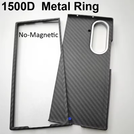 Magnetic Aramid Case For Samsung Galaxy Z Fold 7 Carbon Fiber Case Shockproof Covers Aramid Shell Cover Mobile Phone Accessories