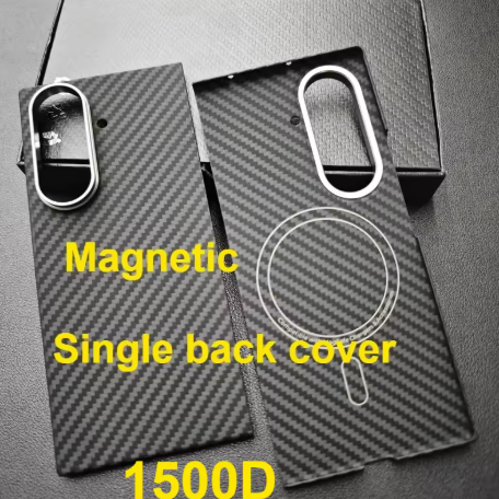 Aramid Magnetic Case For Samsung Galaxy Z Fold 7 Carbon Fiber Cover For Magsafe Case Shell Cover Mobile Phone Accessories