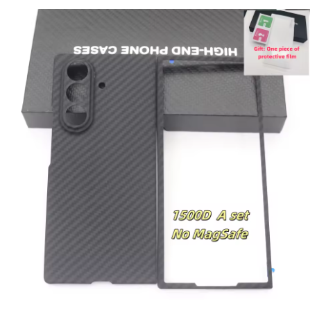 For Samsung Galaxy Z Fold 7 Magnetic Case Compatible MagSafe Real Aramid Carbon Fiber Lightweight Ultra Thin Minimalist Armor