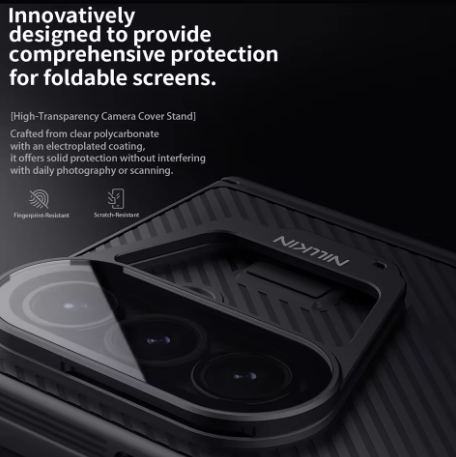 Samsung Galaxy Z Fold 7 5G CamShield Pro Case Magnetic Non-Slip Adjustable Holder Back Camera Full Coverage Cover