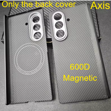 Aramid Magnetic Case For Samsung Galaxy Z Fold 7 Carbon Fiber Cover For Magsafe Case Shell Cover Mobile Phone Accessories