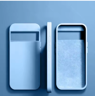 Luxury New Liquid Silicone Cases For Google Pixel 9 6 8 7 Pro 7A 6A XL Bumper Shockproof Case Soft Back Cover Phone Accessories