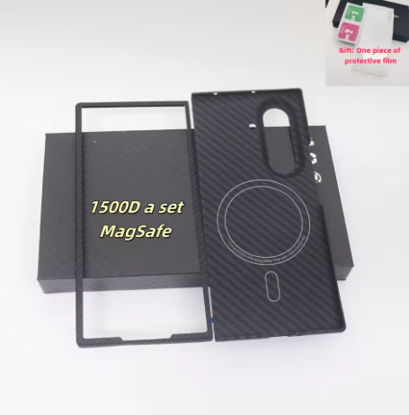 For Samsung Galaxy Z Fold 7 Magnetic Case Compatible MagSafe Real Aramid Carbon Fiber Lightweight Ultra Thin Minimalist Armor