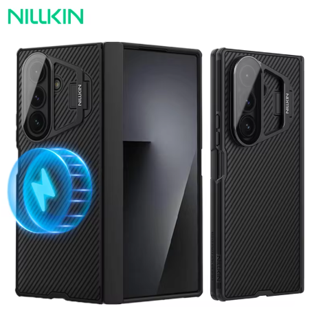 Samsung Galaxy Z Fold 7 5G CamShield Pro Case Magnetic Non-Slip Adjustable Holder Back Camera Full Coverage Cover