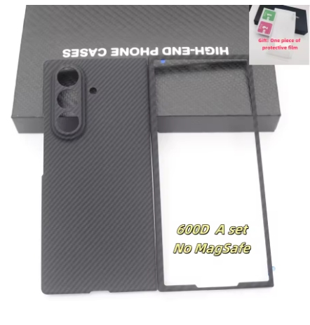 For Samsung Galaxy Z Fold 7 Magnetic Case Compatible MagSafe Real Aramid Carbon Fiber Lightweight Ultra Thin Minimalist Armor